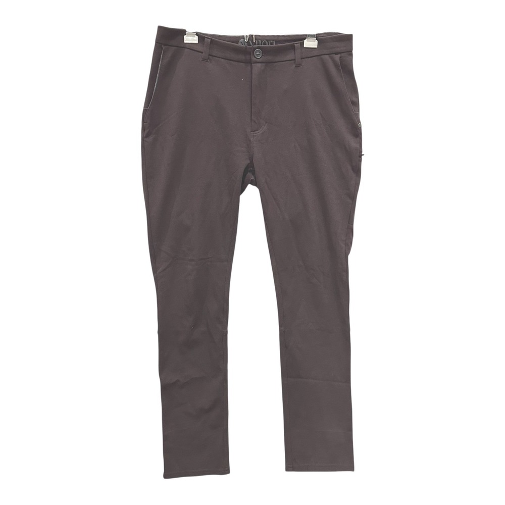 Vuori Everything Chino Pants Men's 34 Brown Stretch Travel Golf V420